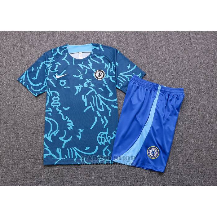 Chandal del Chelsea Manga Corta 2022-2023 Azul - Pantalon Corto